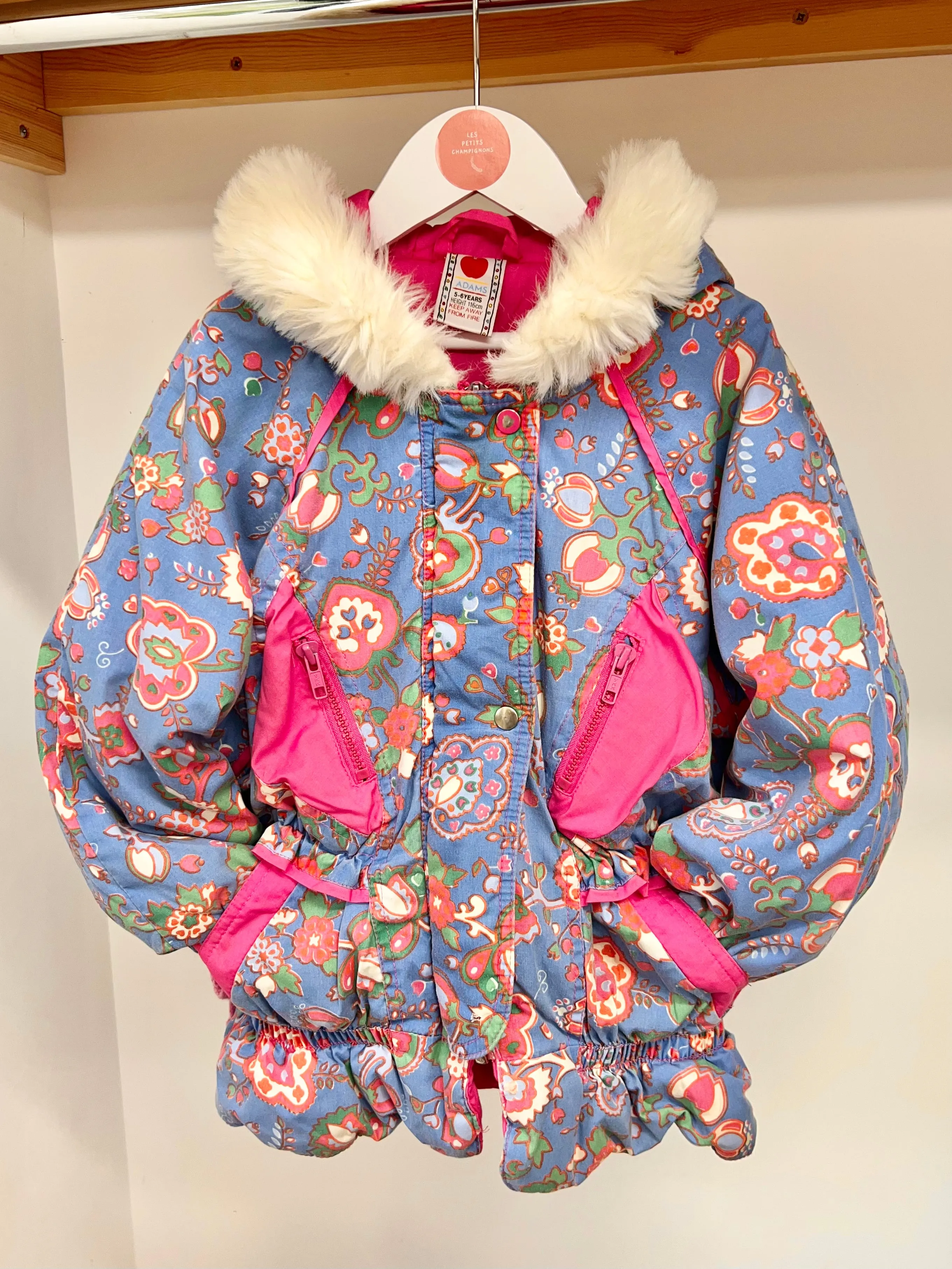 Adam's Vintage Printed Coat Age 5-6