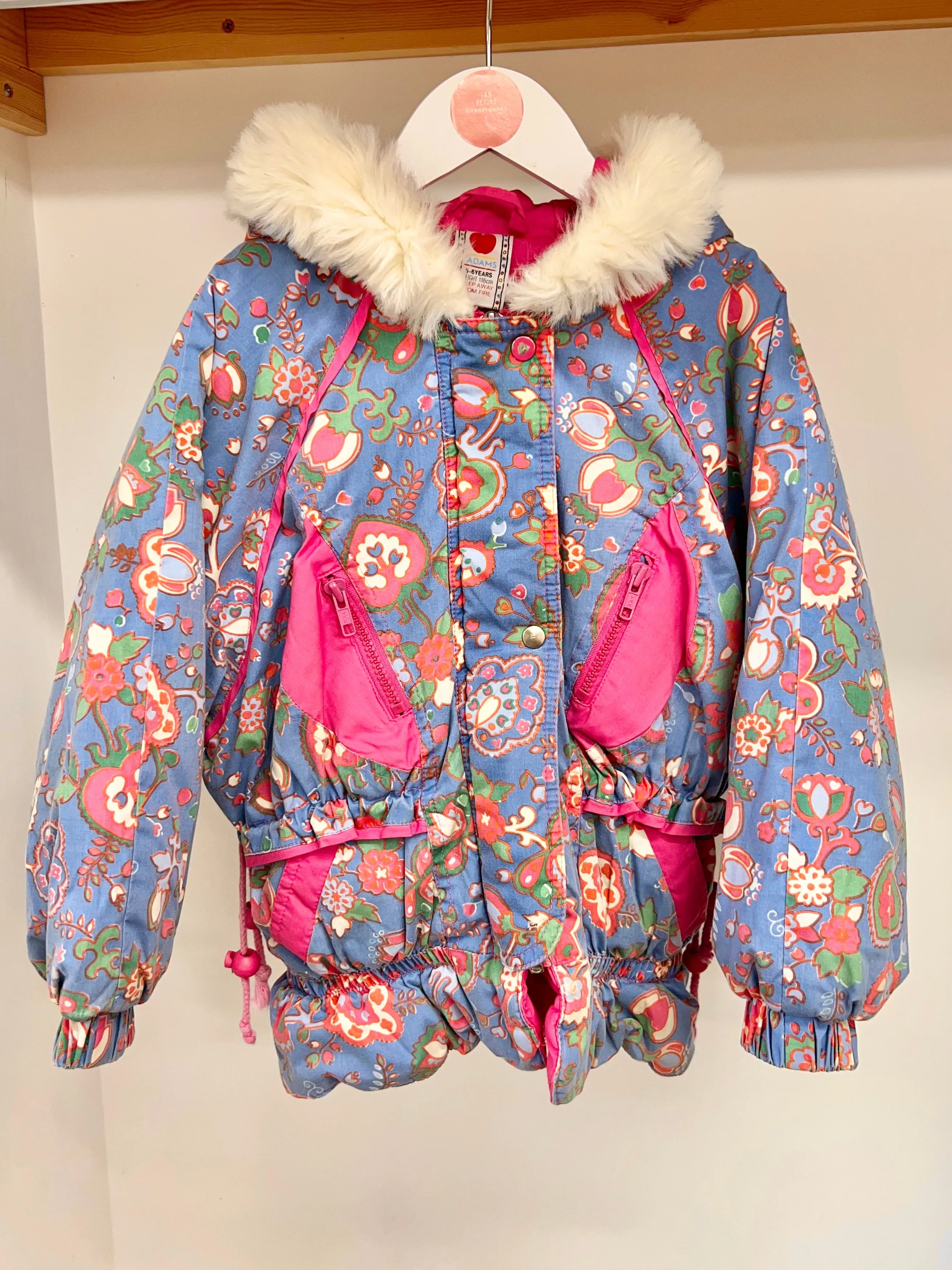Adam's Vintage Printed Coat Age 5-6