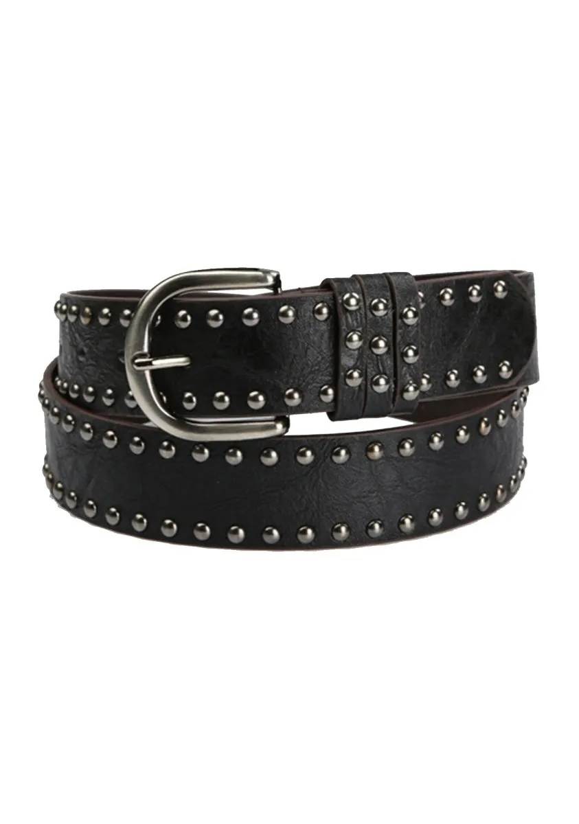 Alloy Pin Punk Buckle Belt
