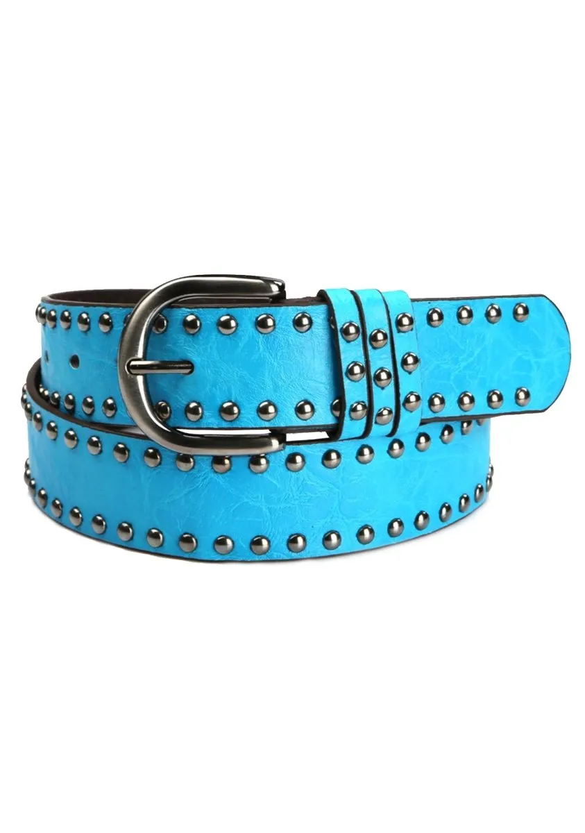 Alloy Pin Punk Buckle Belt