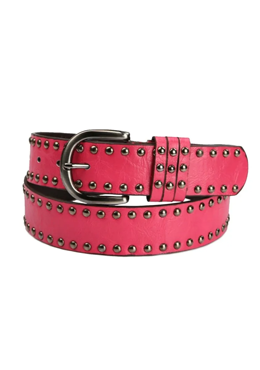 Alloy Pin Punk Buckle Belt