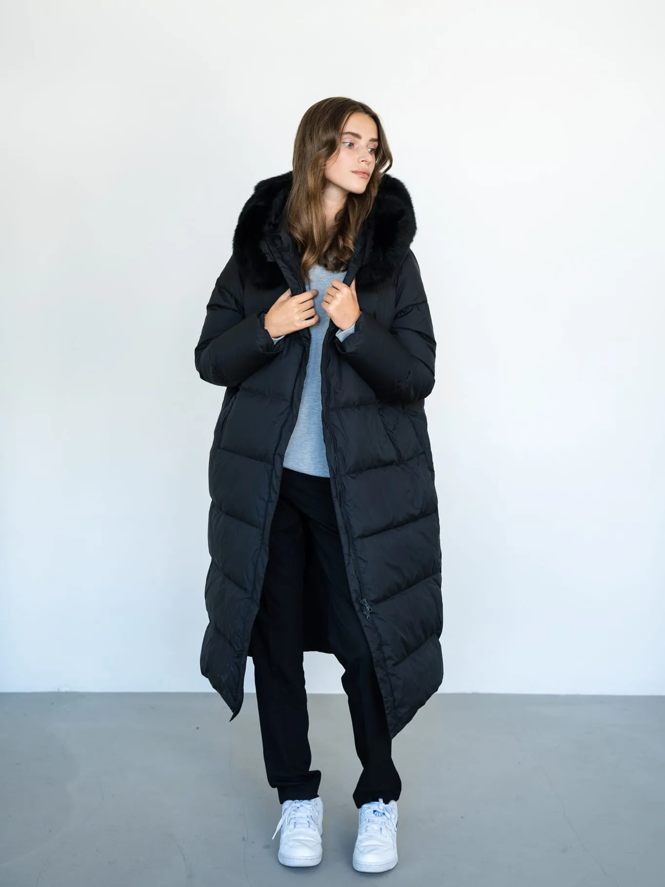 ALVA COAT - BLACK