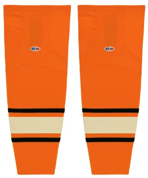 Athletic Knit (AK) HS2100-526 2012 Philadelphia Flyers Winter Classic Orange Mesh Ice Hockey Socks