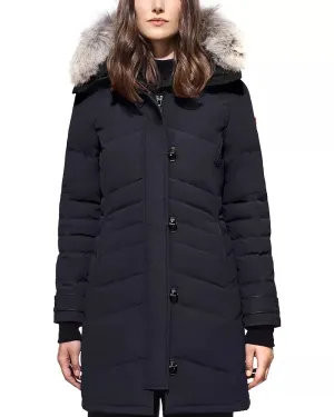 CANADA GOOSE LORETTE COYOTE FUR TRIM DOWN COAT