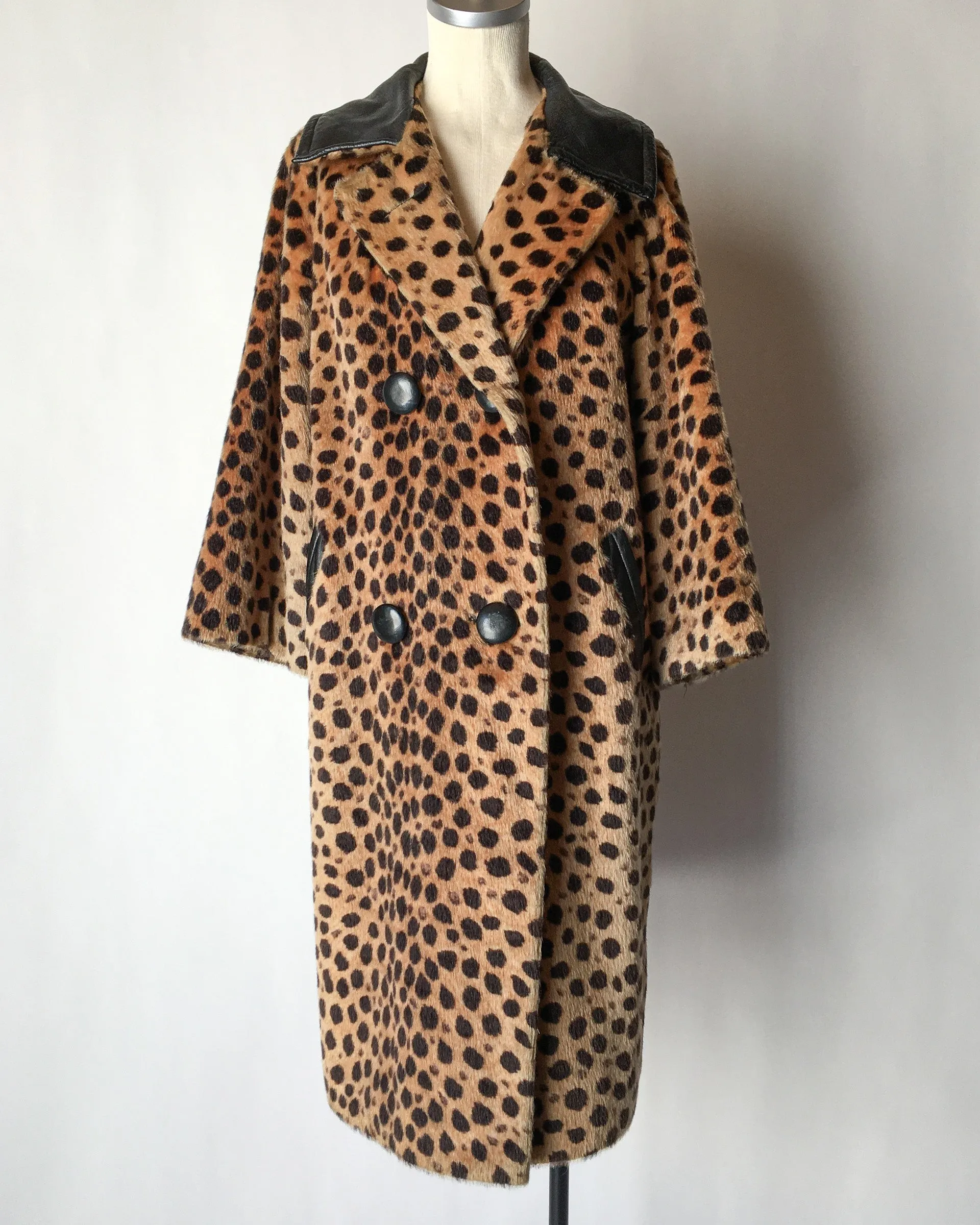 Cheetah Print Coat