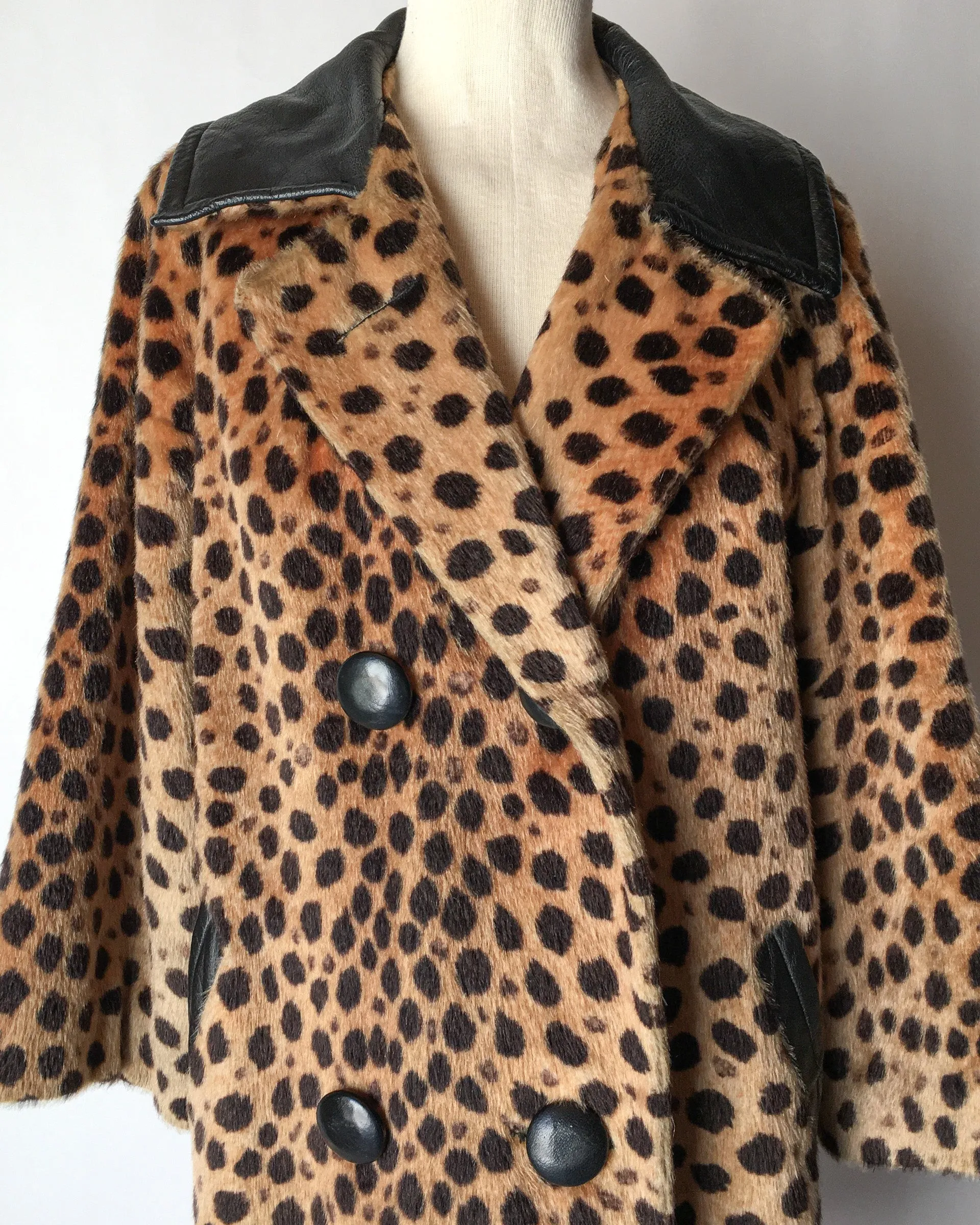 Cheetah Print Coat