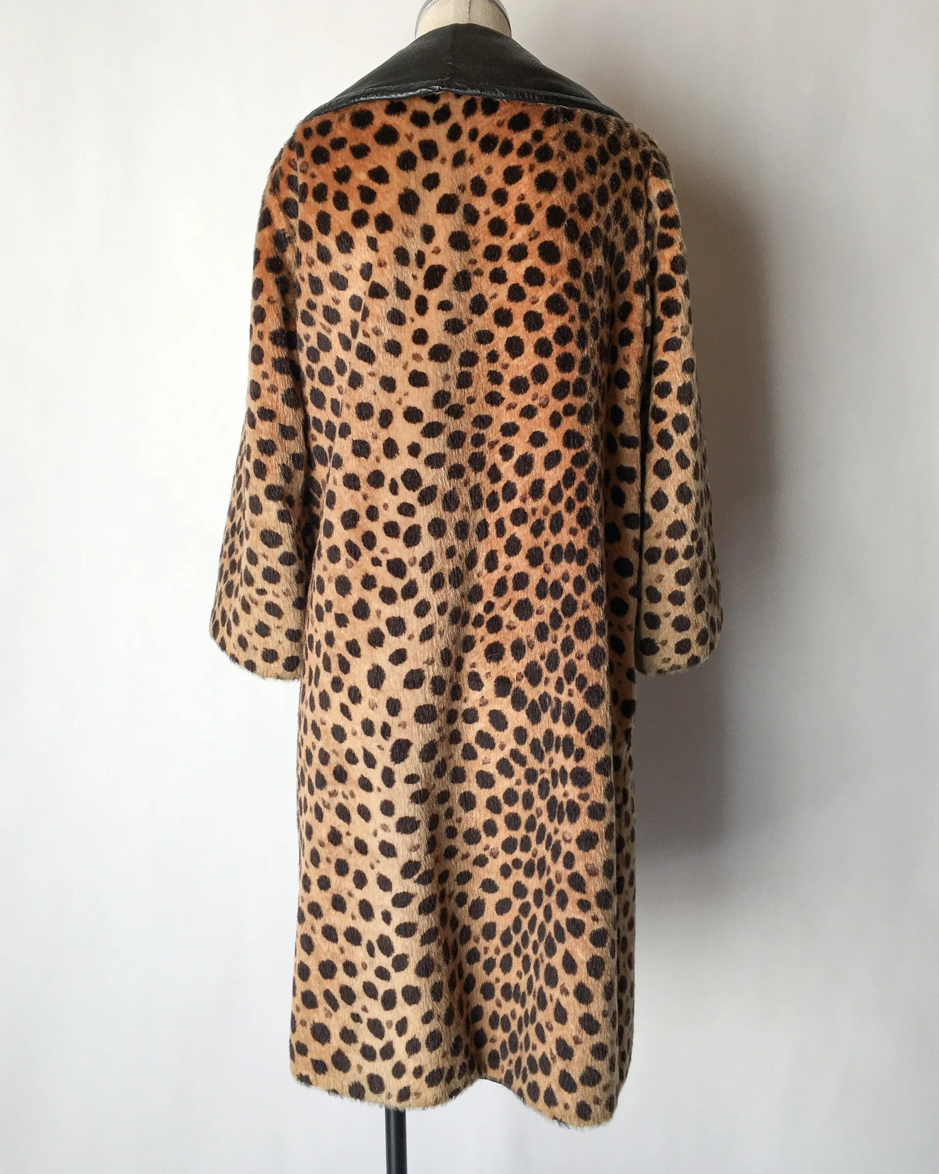 Cheetah Print Coat