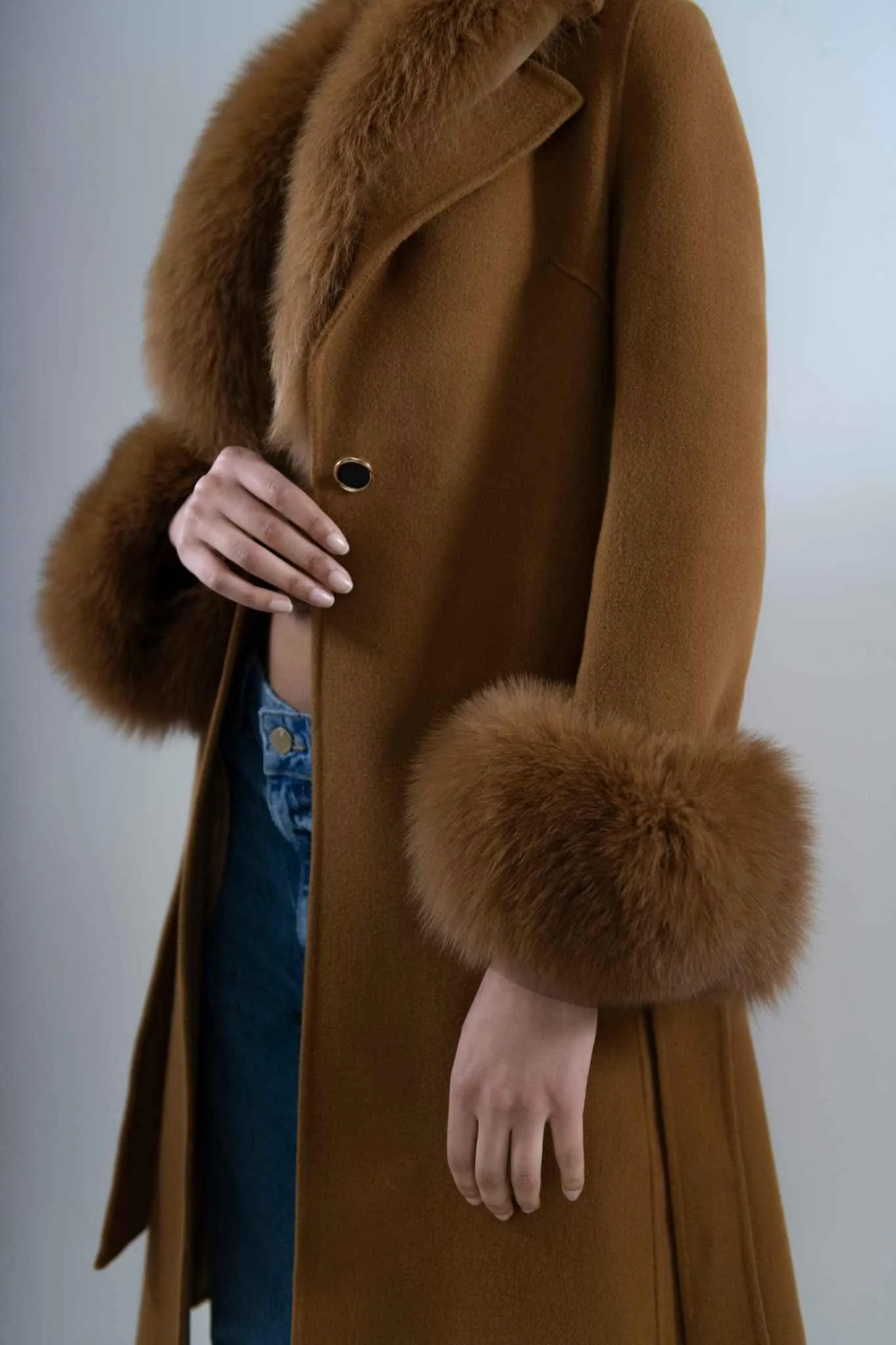 Devon Coat in Cashmere