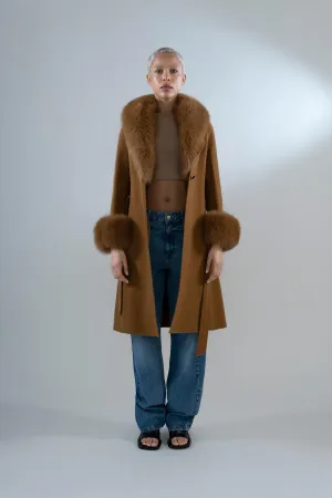 Devon Coat in Cashmere