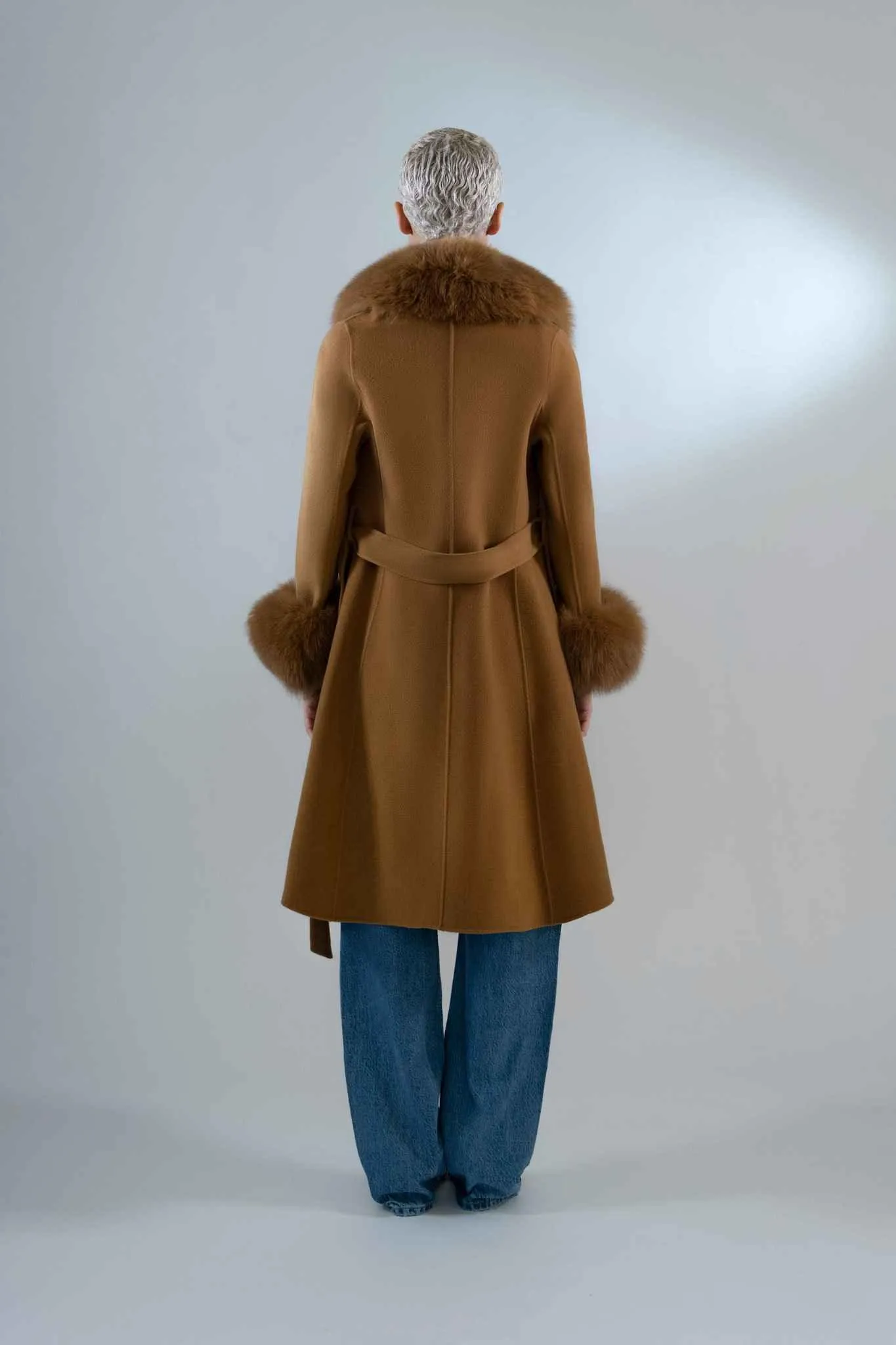 Devon Coat in Cashmere