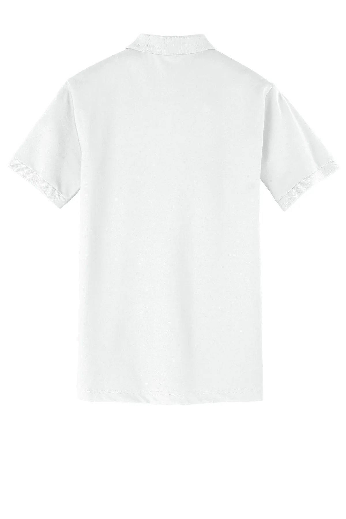 District Made Mens Stretch Pique Polo. DM325