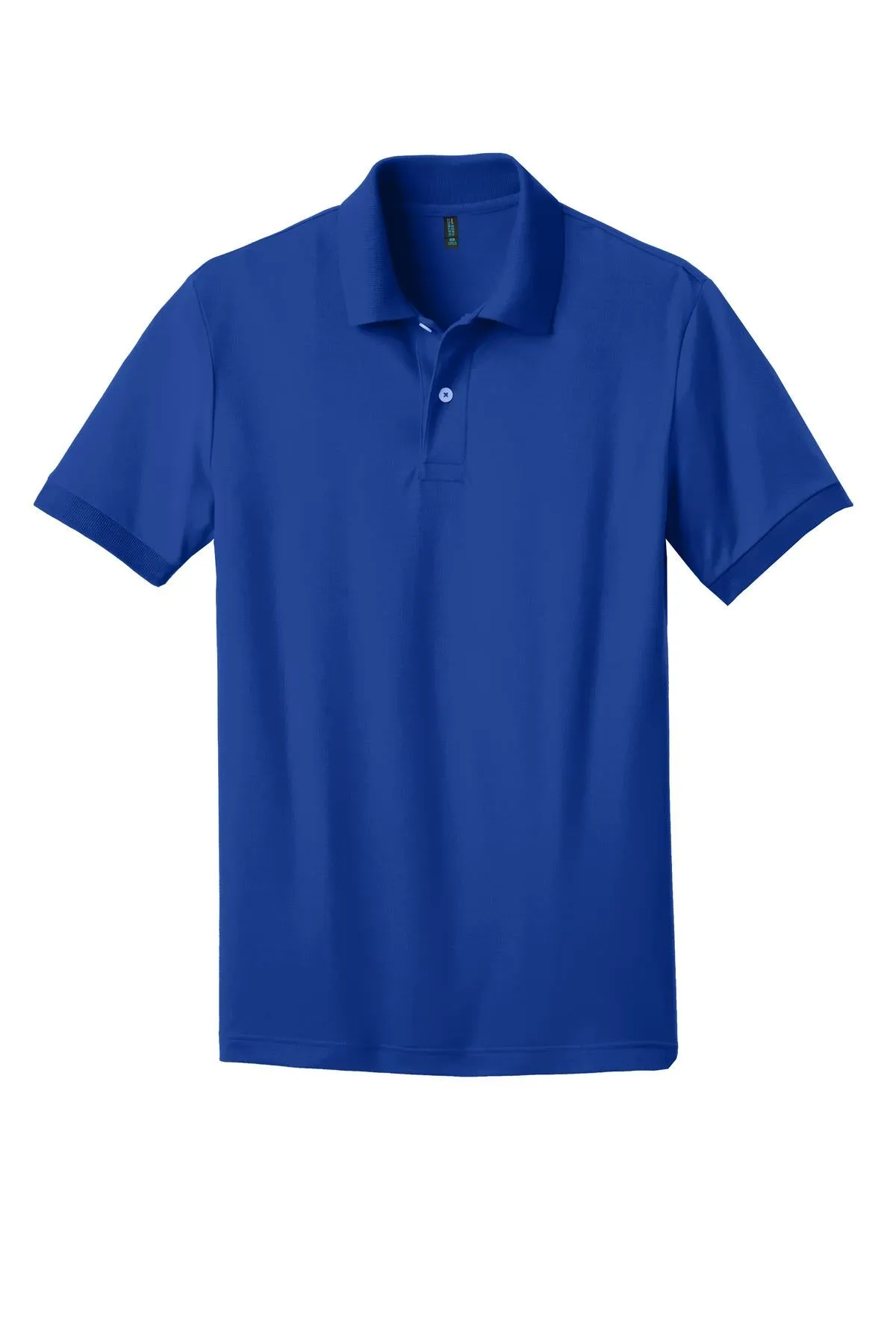 District Made Mens Stretch Pique Polo. DM325