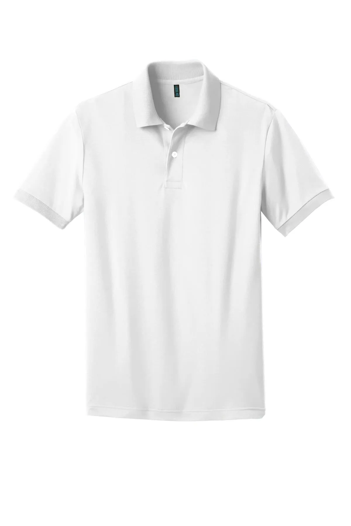 District Made Mens Stretch Pique Polo. DM325
