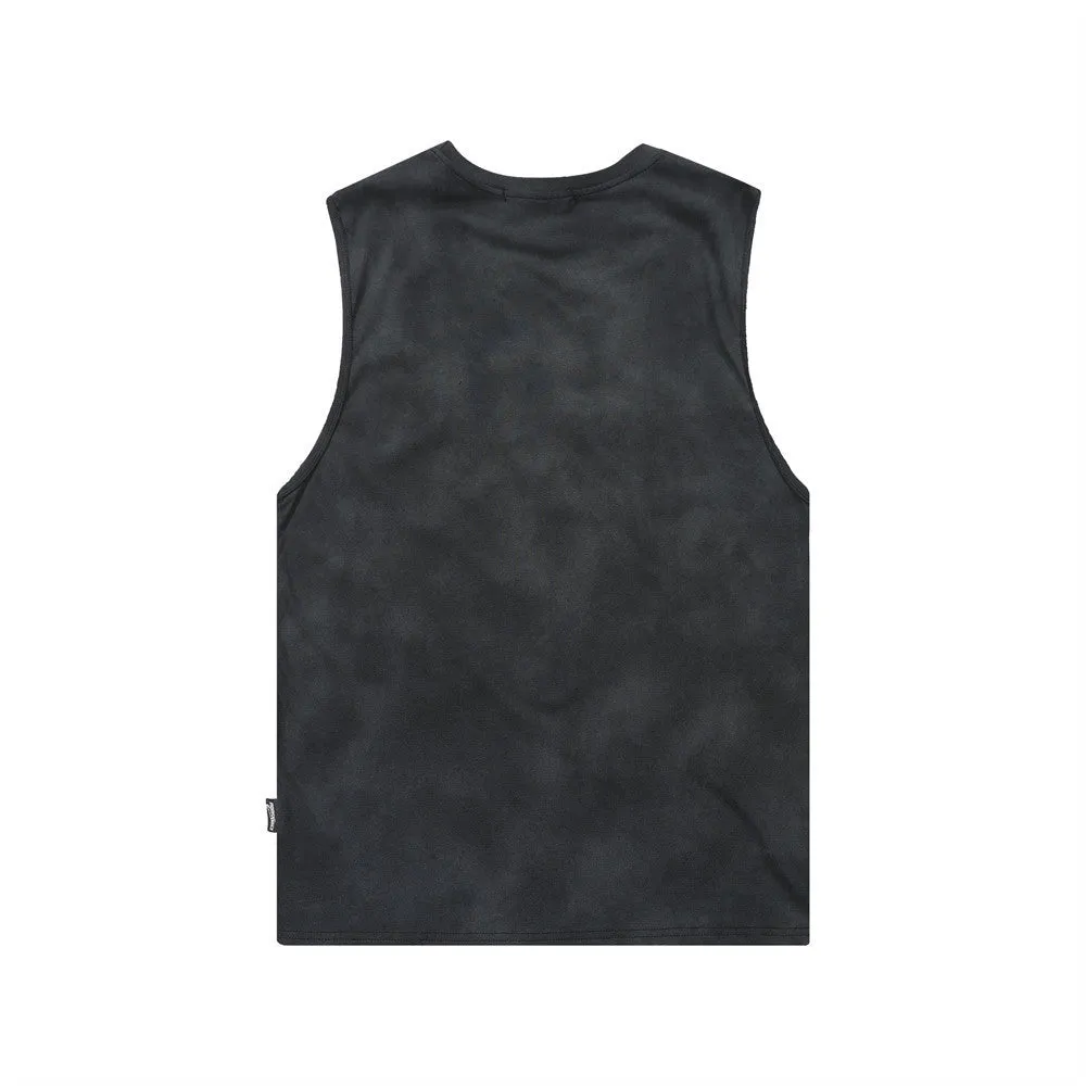 Fashion Punk Dirty Casual Vest Men