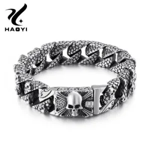 Fashion Punk Skull Brace