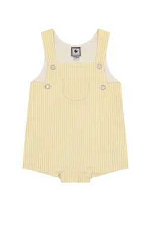 George Yellow Seersucker Romper