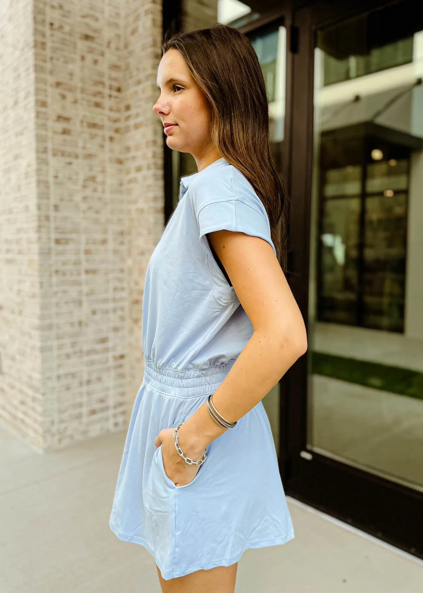 Harlow Soft Collar Romper