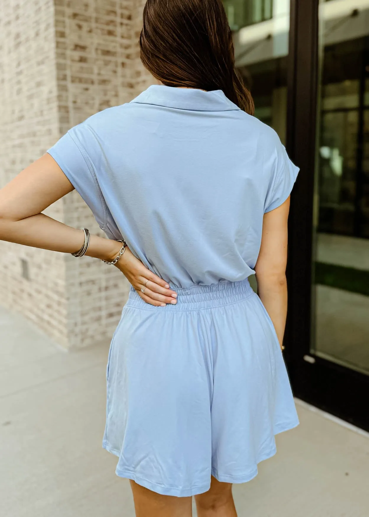 Harlow Soft Collar Romper