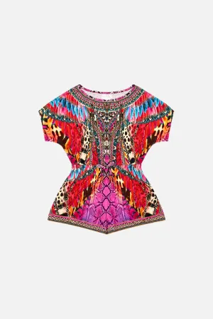 KIDS DOLMAN SLEEVE ROMPER 4-10 SAHARA SUPERNATURAL