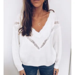 Lace Loose Top