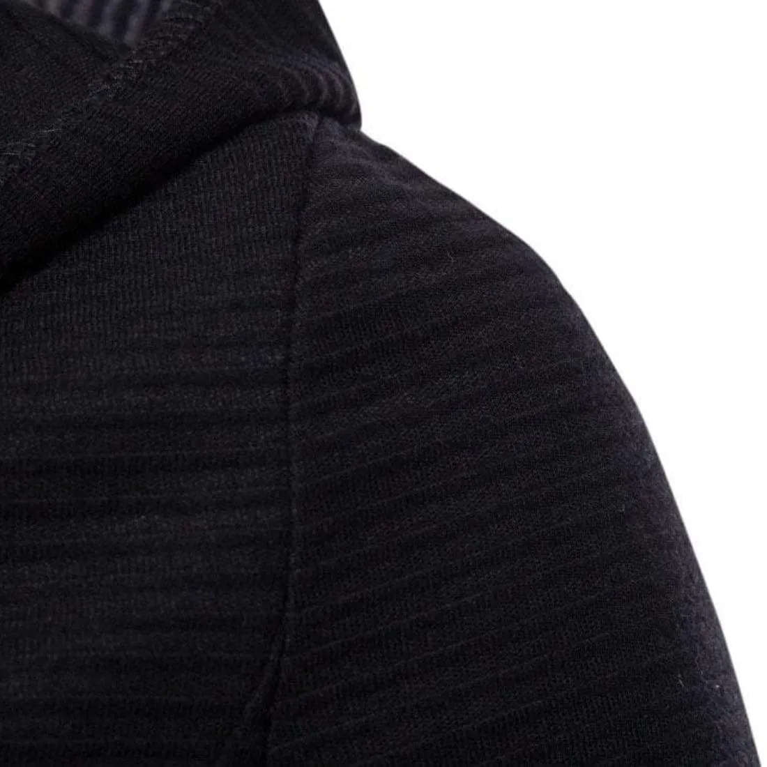 Men's Fashion Cloak Midi Hooded Jacket