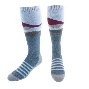 Men's Mid Volume Sock - Mountain Range
