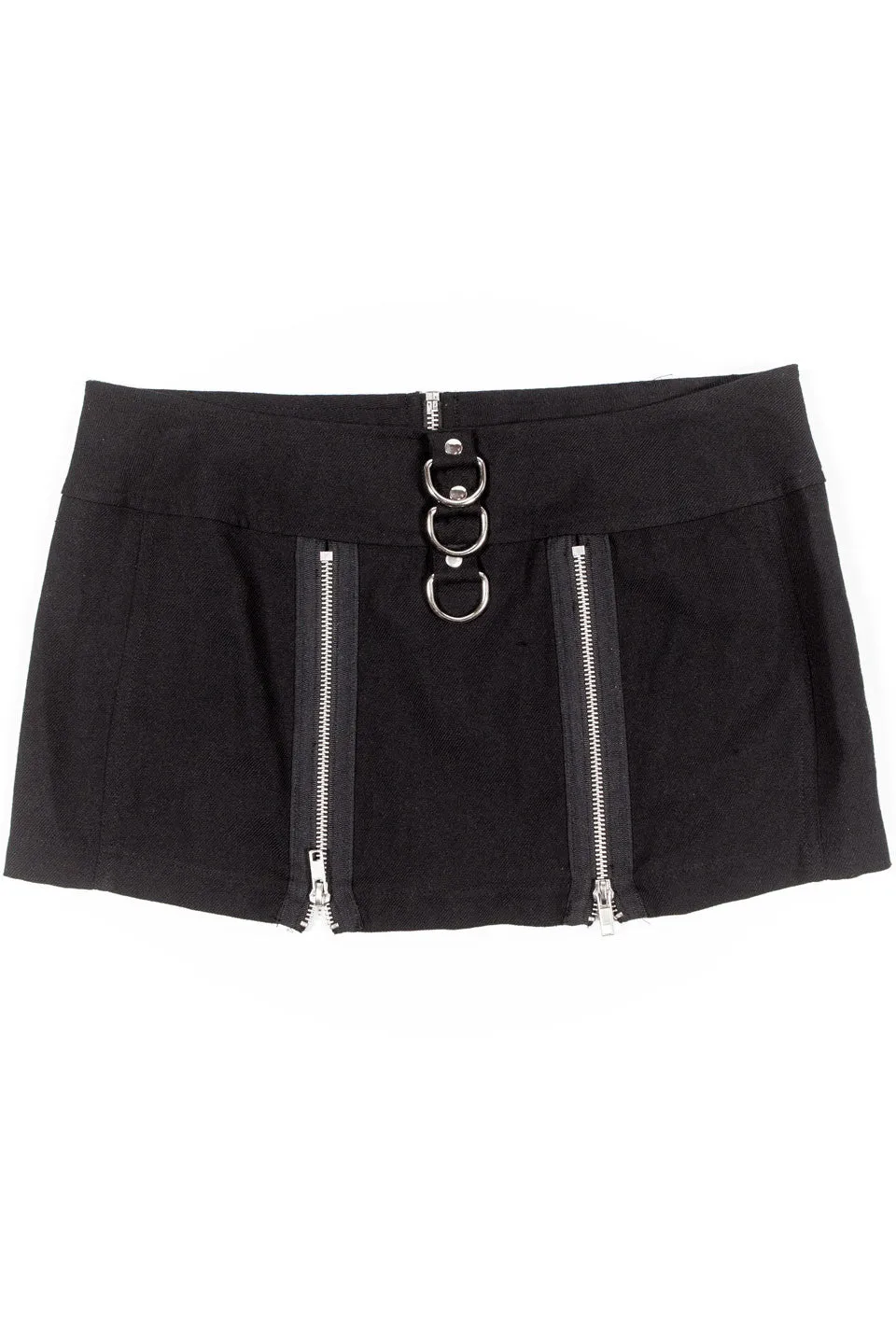 Punk & Disorderly Micro Zip Mini