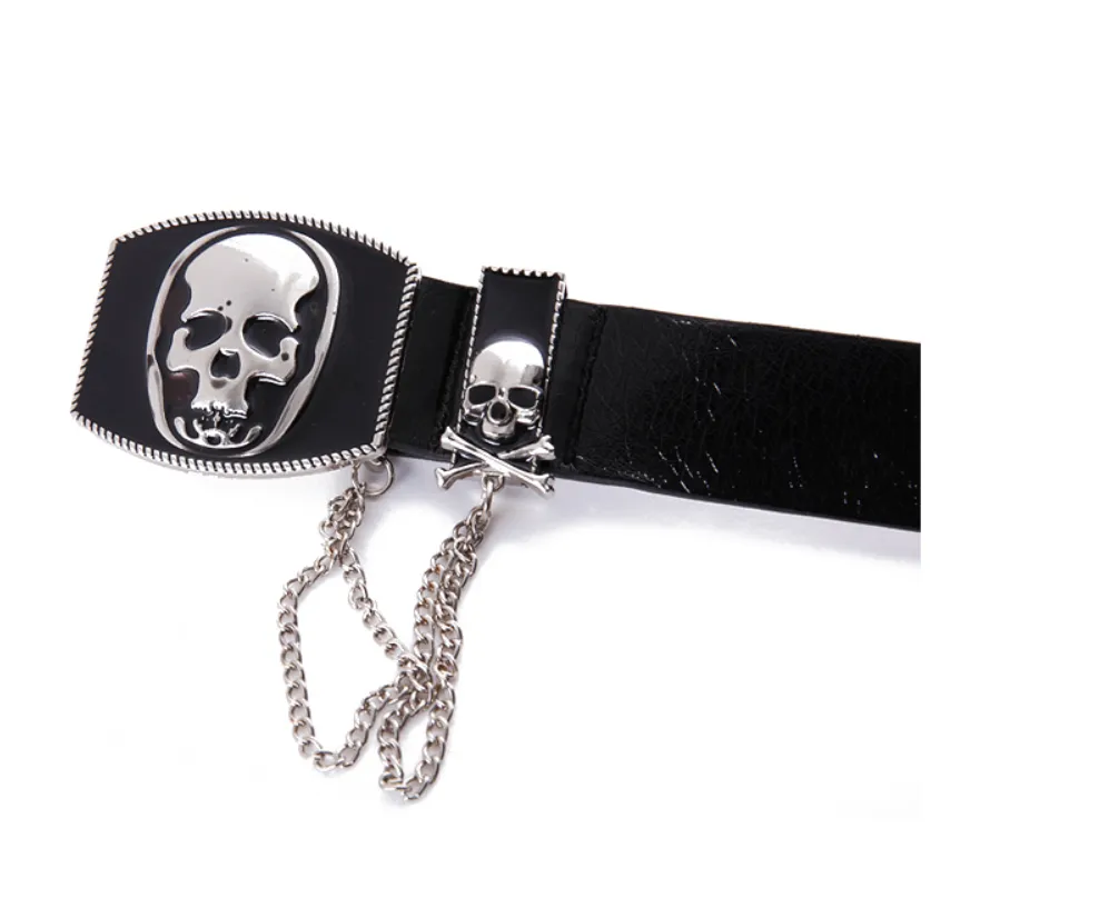 Punk Fashion Skull Ladies Belt
