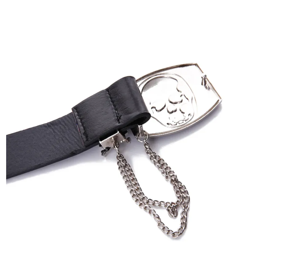 Punk Fashion Skull Ladies Belt