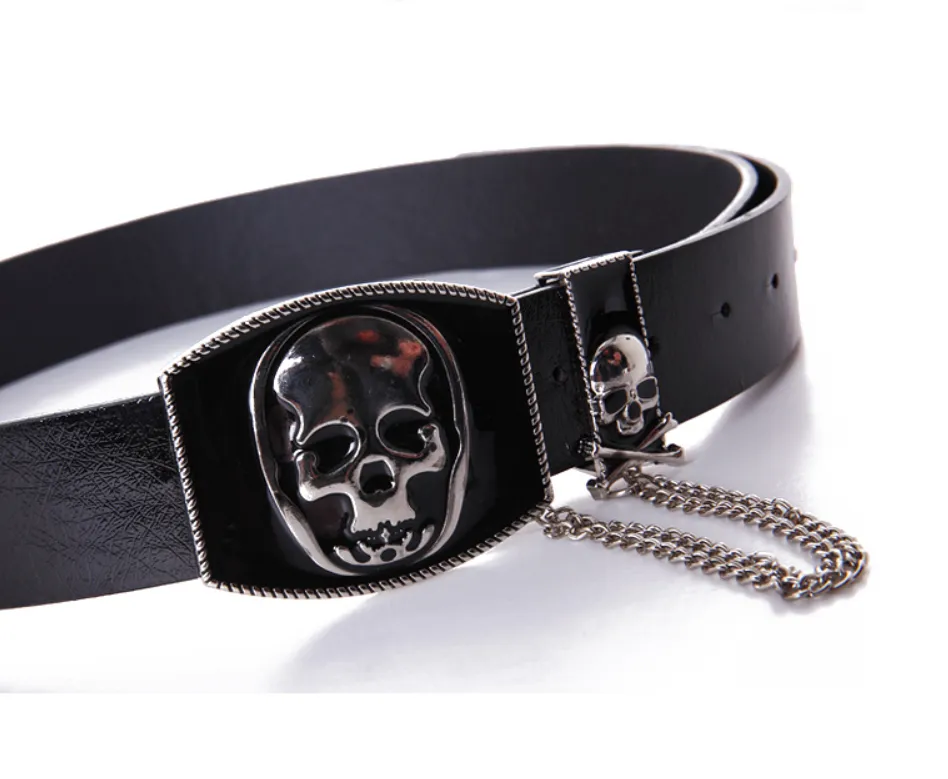 Punk Fashion Skull Ladies Belt