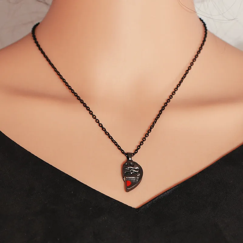 Punk Retro Skull Pendant Halloween Necklace
