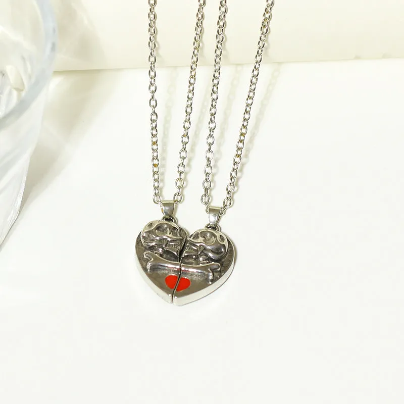 Punk Retro Skull Pendant Halloween Necklace