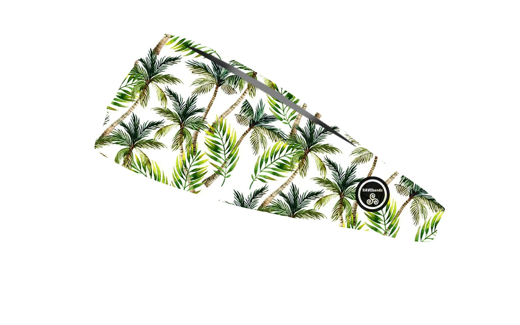 RAVEbandz The Pro - Wide Stretch Headband (Palms)