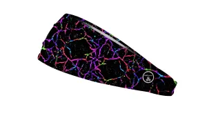 RAVEbandz The Pro - Wide Stretch Headband (Ripple)