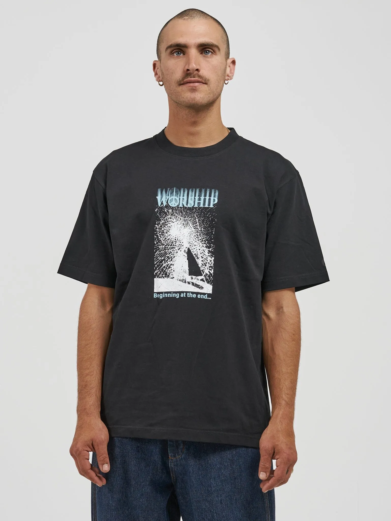 Shattered Tee - Black
