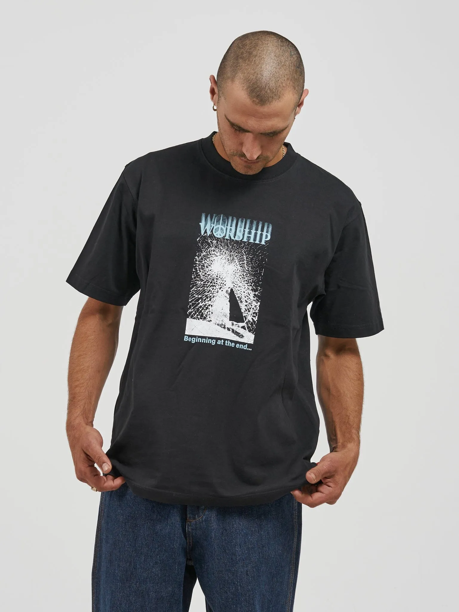 Shattered Tee - Black