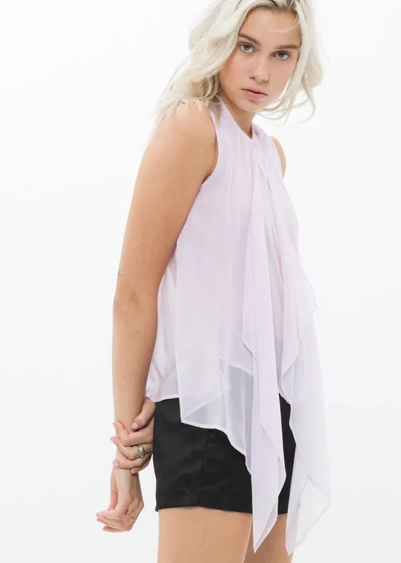 Silk Drape Blouse