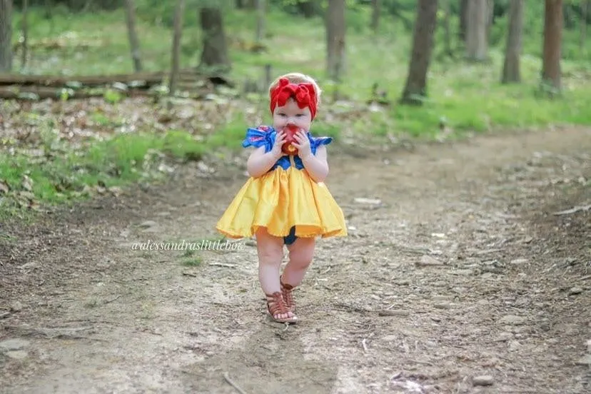 Snow White Luxury Romper