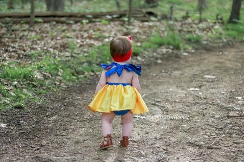 Snow White Luxury Romper