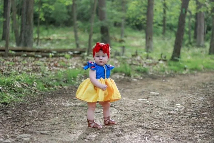 Snow White Luxury Romper