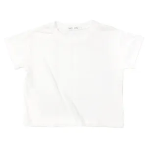 Soft Cotton Basic Tee, Daisy White