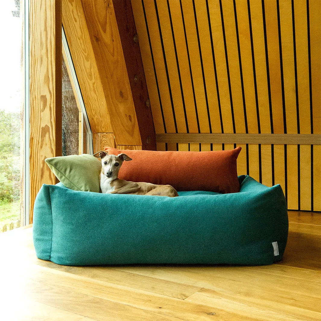 The Bliss Bolster Dog Bed in Faroe