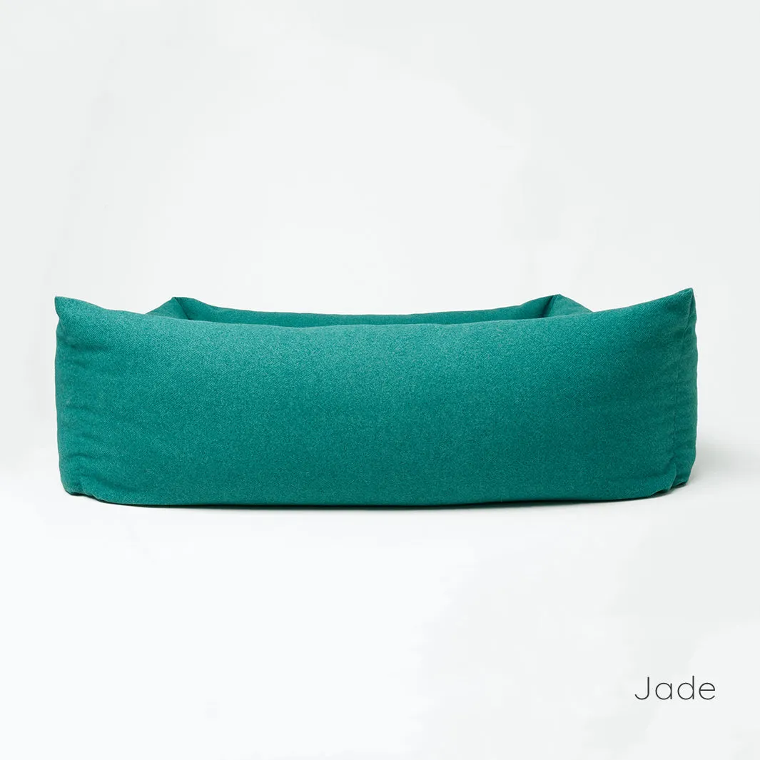 The Bliss Bolster Dog Bed in Faroe