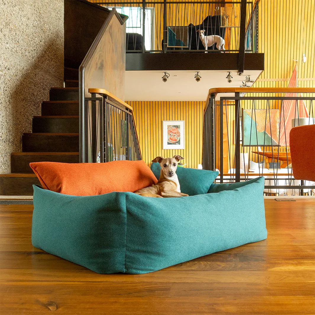 The Bliss Bolster Dog Bed in Faroe