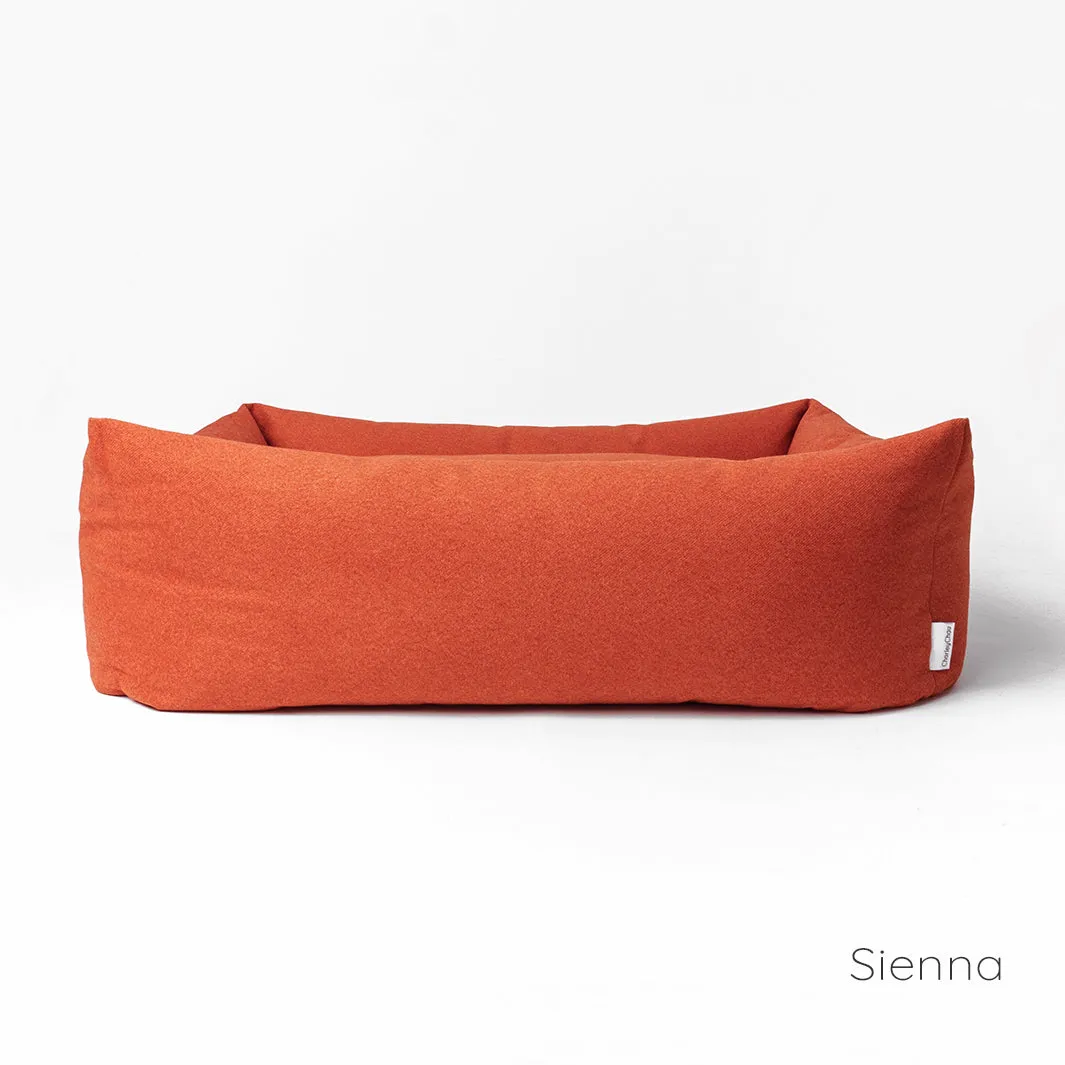 The Bliss Bolster Dog Bed in Faroe