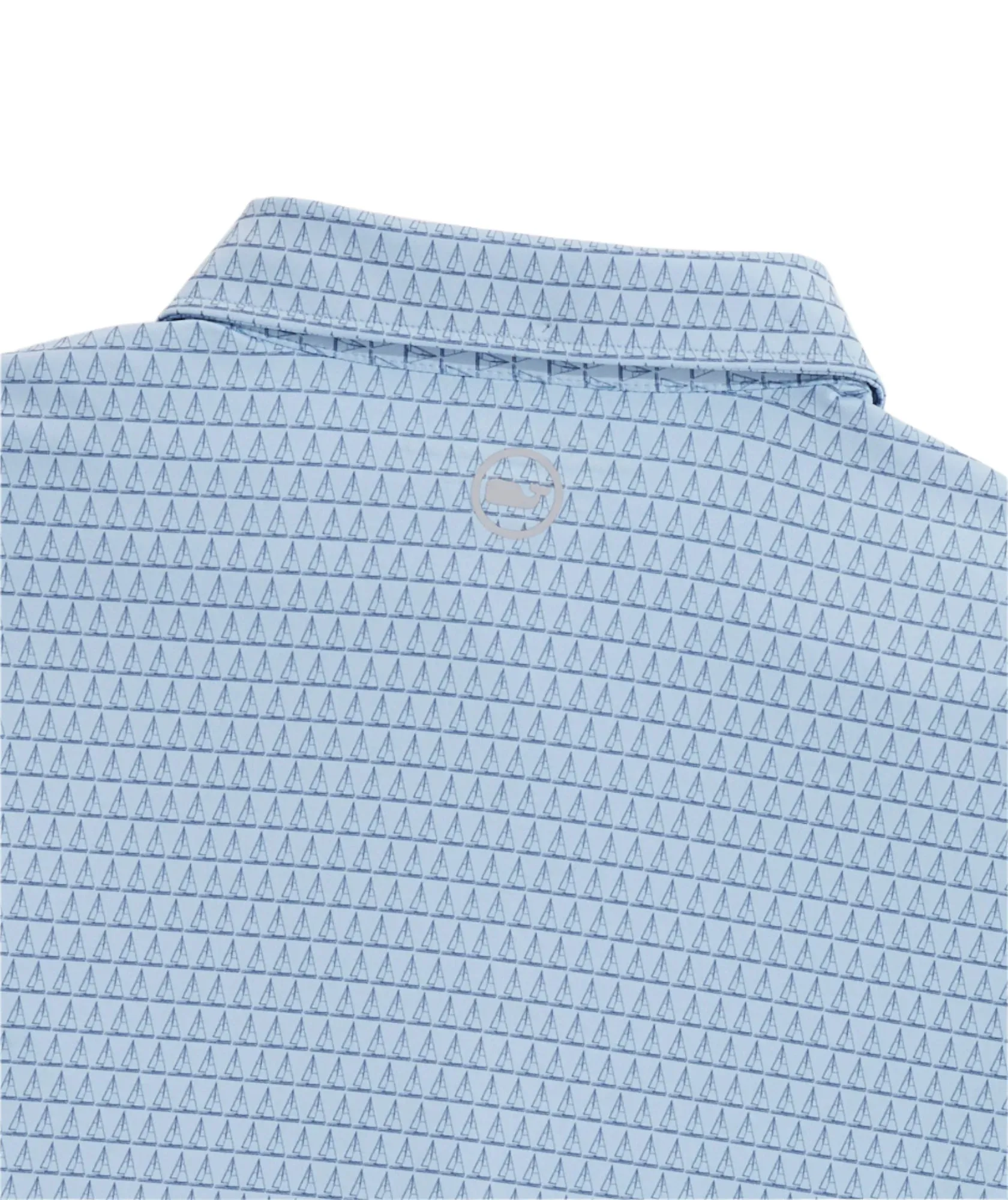 Vineyard Vines Mens Printed Sankaty Short Sleeve Polo