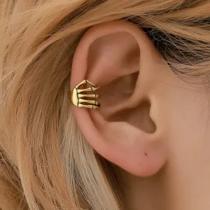 Vintage Punk Fashion Skeleton Hand Earring