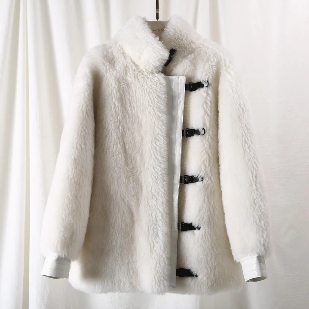 Women's Winter Casual Thick Wool Warm Coat