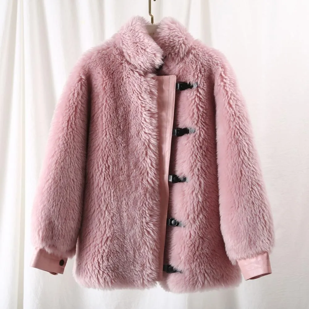 Women's Winter Casual Thick Wool Warm Coat