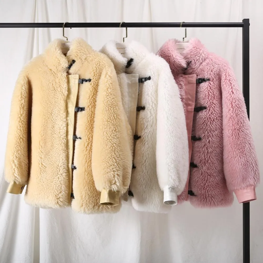 Women's Winter Casual Thick Wool Warm Coat